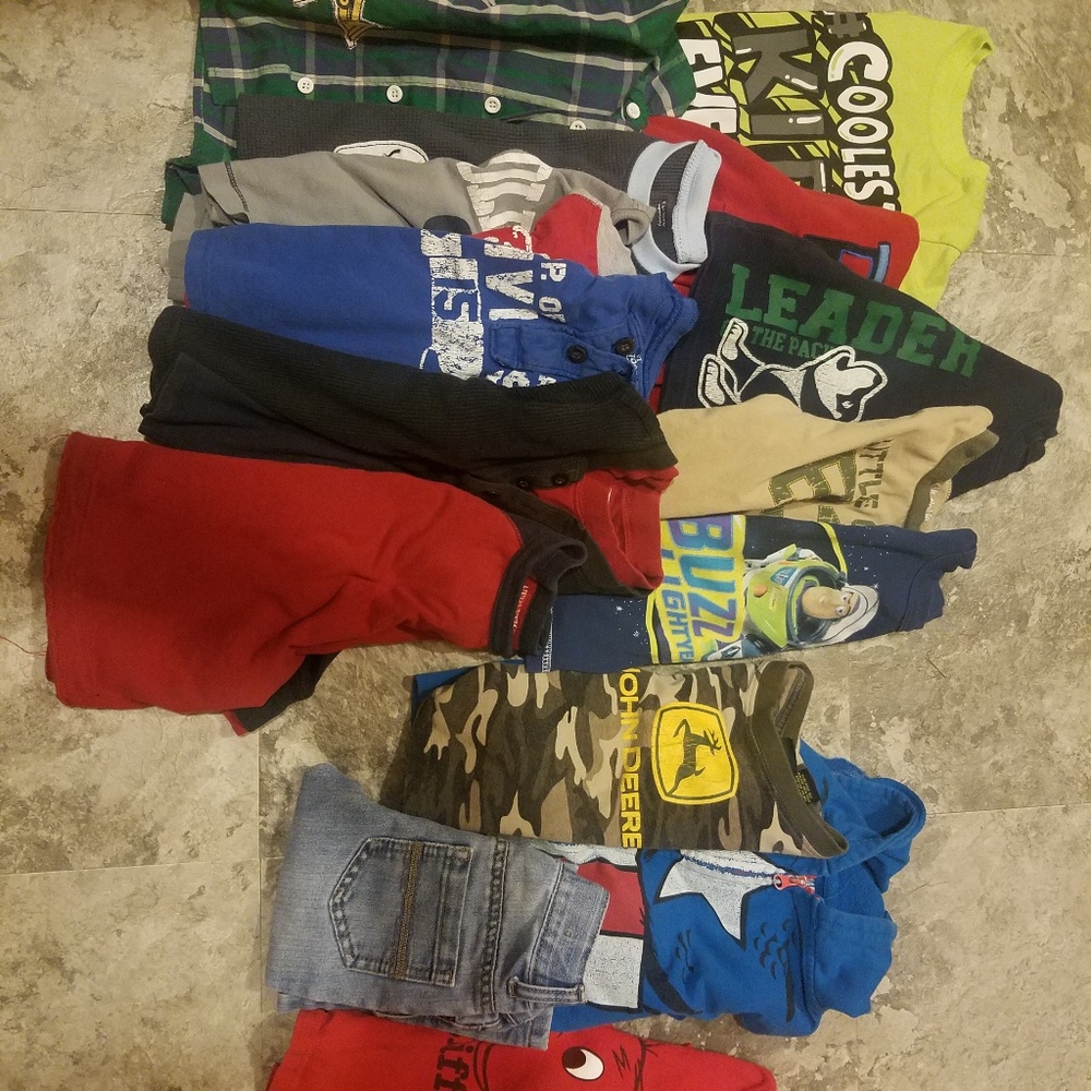 Lot of boys clothes